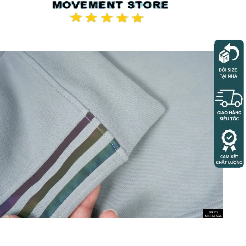 Bộ quần áo thể thao nam Adidas nỉ cao cấp mùa đông  Hàng loại 1 Bộ thu đông nam mặc nhà dài tay dày dặn