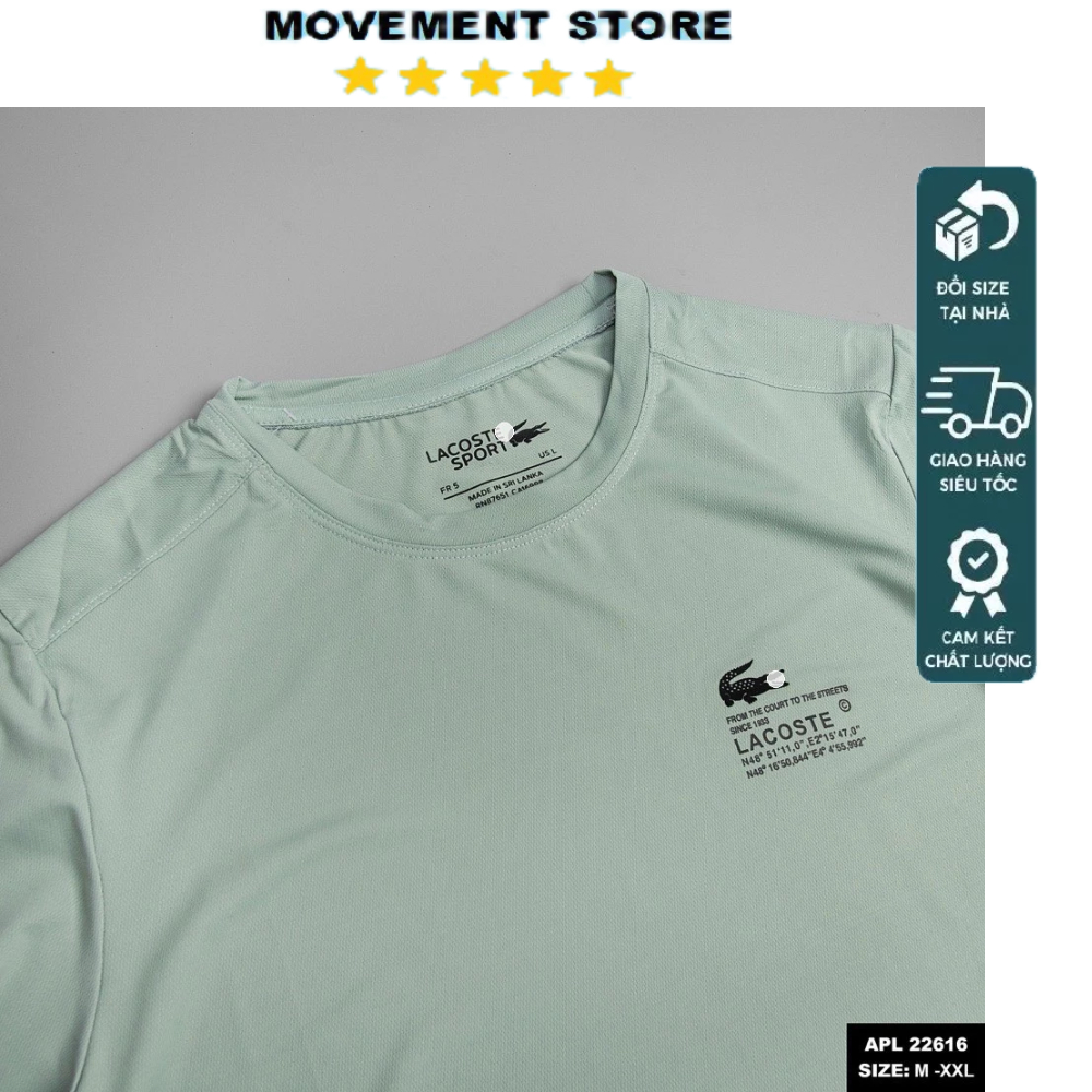 Áo thu đông thể thao nam lacost chất thun cao cấp  Hàng loại 1,chuẩn form,thời trang nam cao cấp