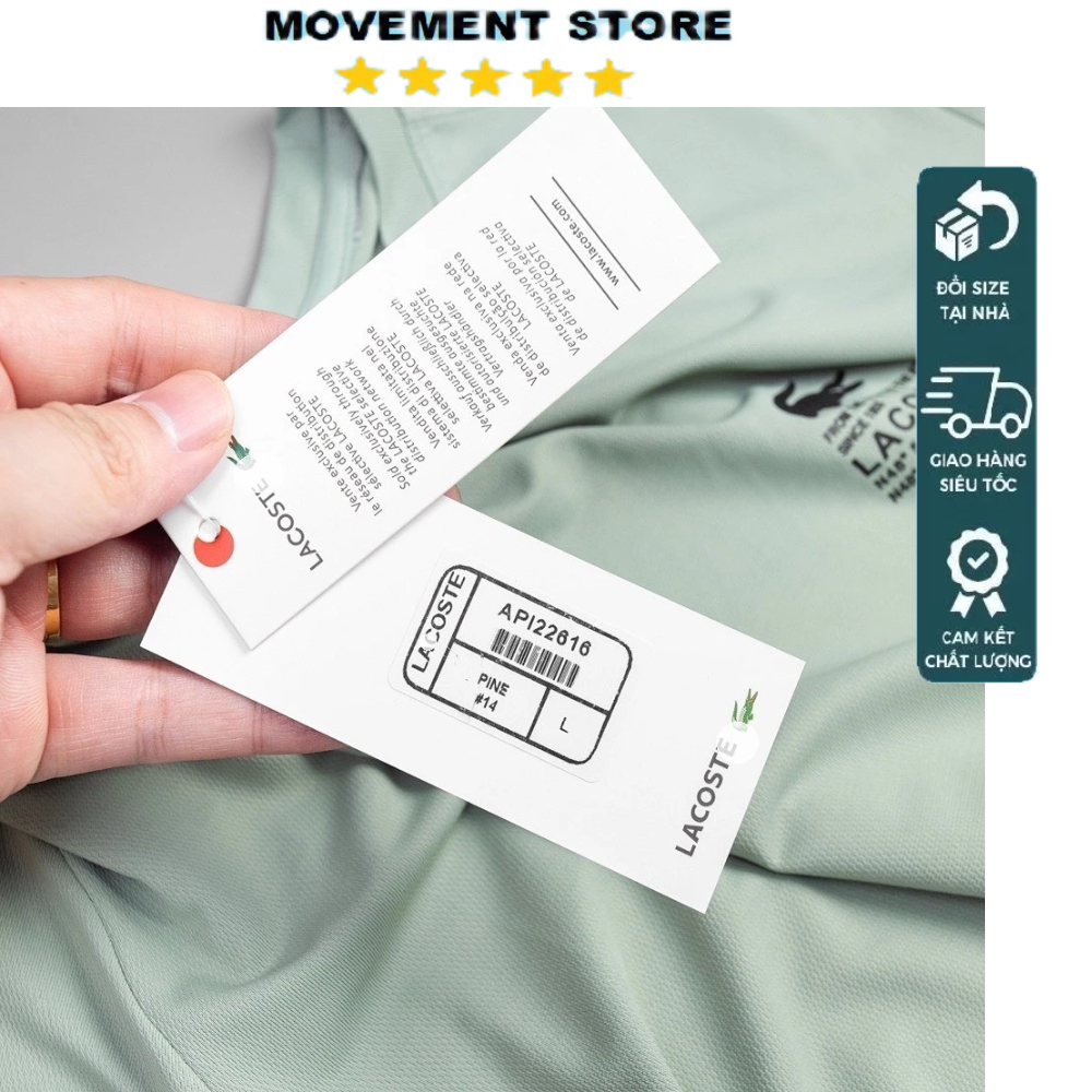 Áo thu đông thể thao nam lacost chất thun cao cấp  Hàng loại 1,chuẩn form,thời trang nam cao cấp