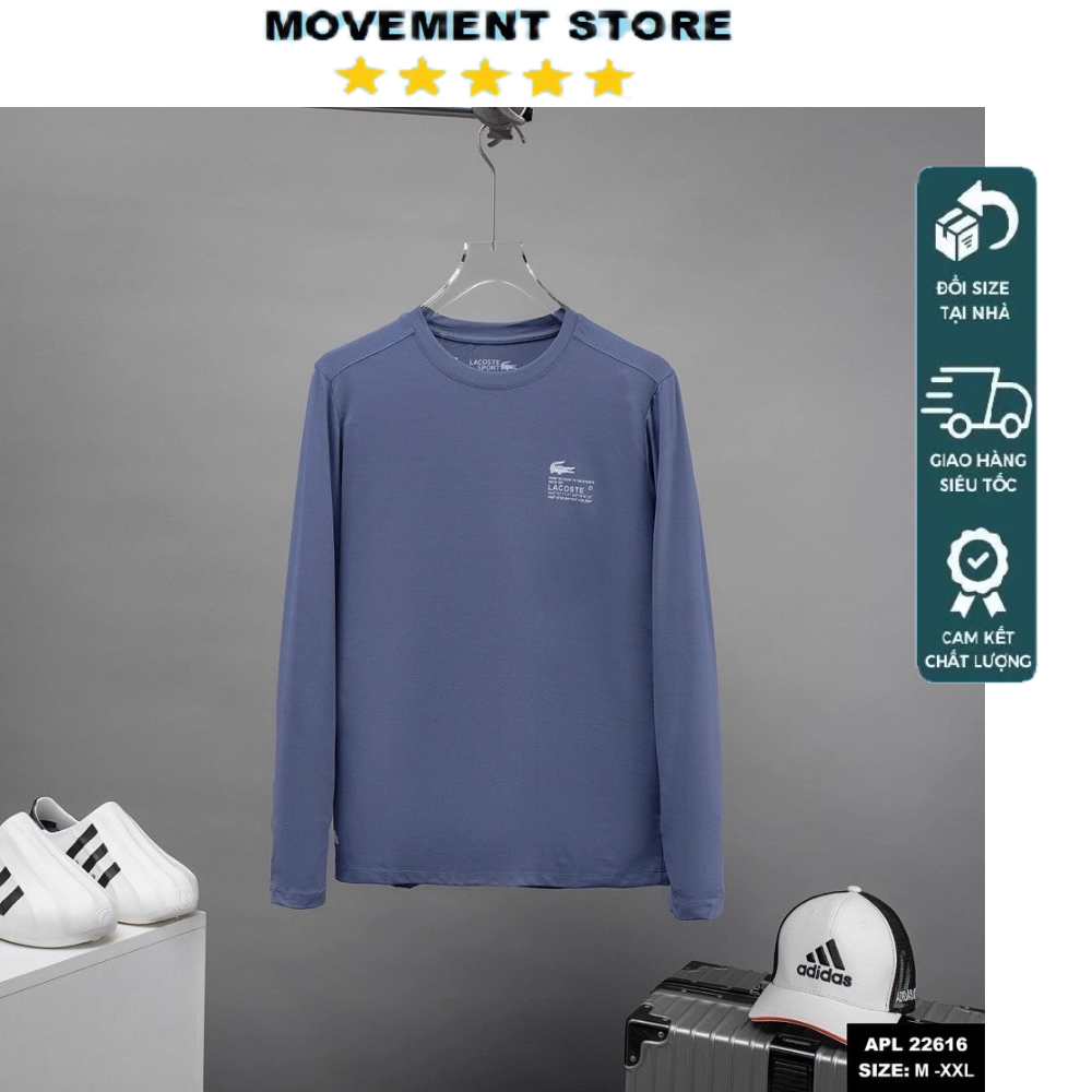 Áo thu đông thể thao nam lacost chất thun cao cấp  Hàng loại 1,chuẩn form,thời trang nam cao cấp