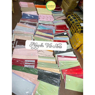 Xả 5 xấp giấy gói hoa bó hoa tươi hoa sáp hoa khô lỗi nhẹ 1 xấp 20 tờ
