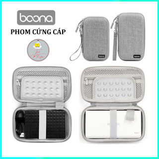 Hộp đựng ổ cứng di động pin dự phòng 20.000mAh, phom cứng chống sốc Boona