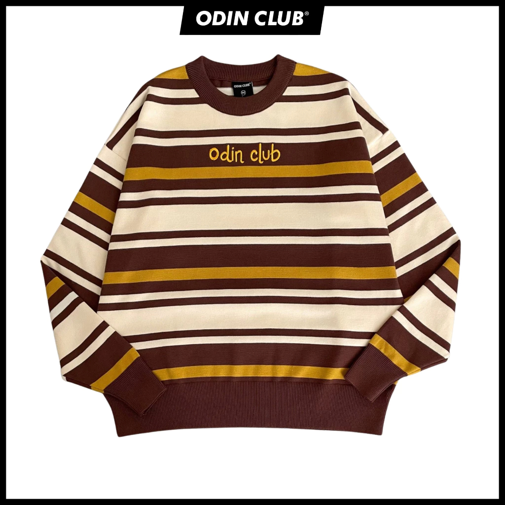 Áo sweater len Bino Odin Club, Áo len thời trang form rộng unisex, Local Brand ODIN CLUB