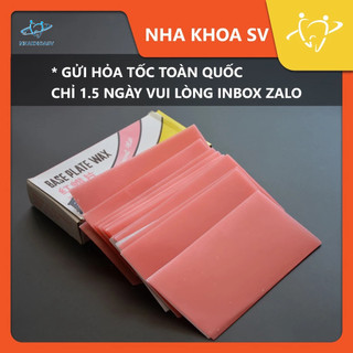 Sáp lá đỏ dùng trong phục hình | sáp lấy dấu khớp cắn