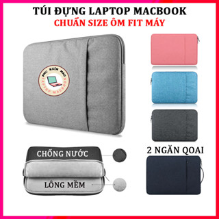 Túi chống sốc Laptop Macbook 2 ngăn chống nước, túi đựng laptop 13 inch - 16 inch, đựng macbook, máy tính có tay cầm