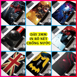 Miếng lót chuột, pad chuột cỡ lớn, bàn di chuột gaming có hình anime độ dày 3mm