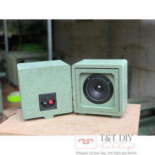 Vỏ box loa lắp Trép 10, tăng âm trép cho dàn âm thanh. Phù hợp lắp nhiều loại treble