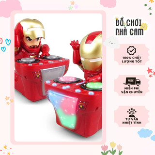 Đồ chơi iron man chơi dj sôi động, robot nhảy múa vui nhộn cho bé
