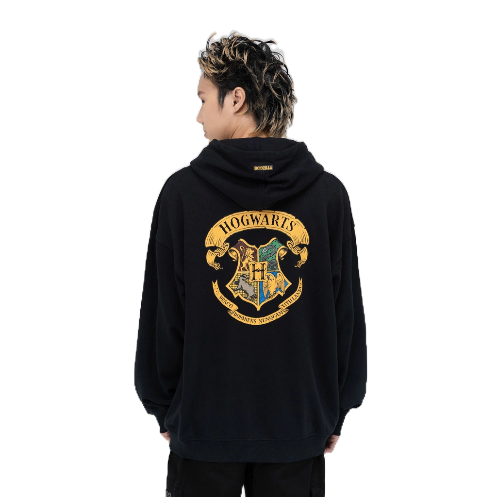 Áo Nỉ Hoodzip BOO Dáng Oversize Harry Potter BOOZILLA