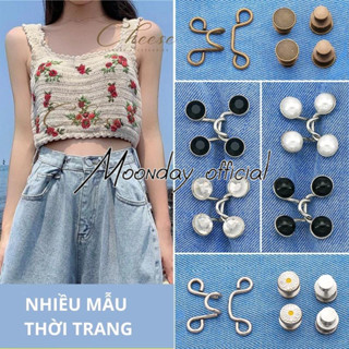 Nút gài điều chỉnh lưng quần nút ghim quần jean nhiều hình dễ thương