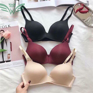 Áo Lót Su Trơn Không Gọng Mút Mỏng Xuất Nhật
