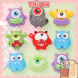 Charm slime/ dụng cụ charm trang trí hình bé monster cá tính - giá 1 charm
