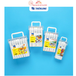 Bút lông màu mỹ thuật 12/24/36/48 màu art marker thiên long colokit - bút dạ 2 đầu, mực bền màu