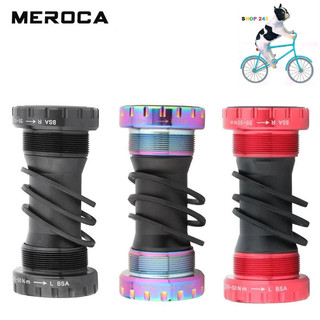  Trục Giữa Cốt Rỗng Xe Đạp BB MEROCA  BB Vặn  24mm  HÀNG CHÍNH HÃNG  