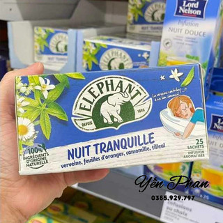Trà ngủ ngon elephant nuit tranquille pháp - trà túi lọc con voi