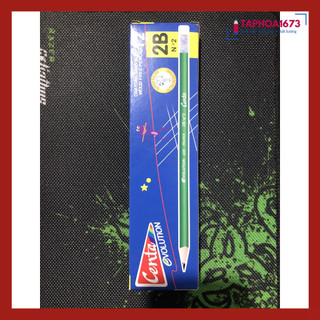 Bút Chì Xanh Centa 2B Mịn (Hộp 12 Cái)