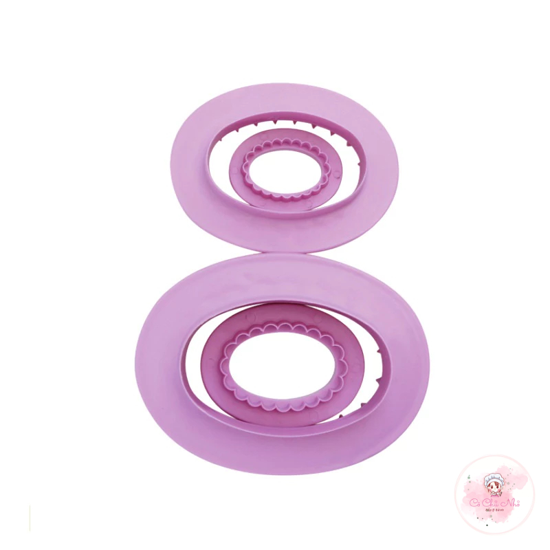 Bộ khuôn cắt cookies/fondant/gum các mẫu hình hoa