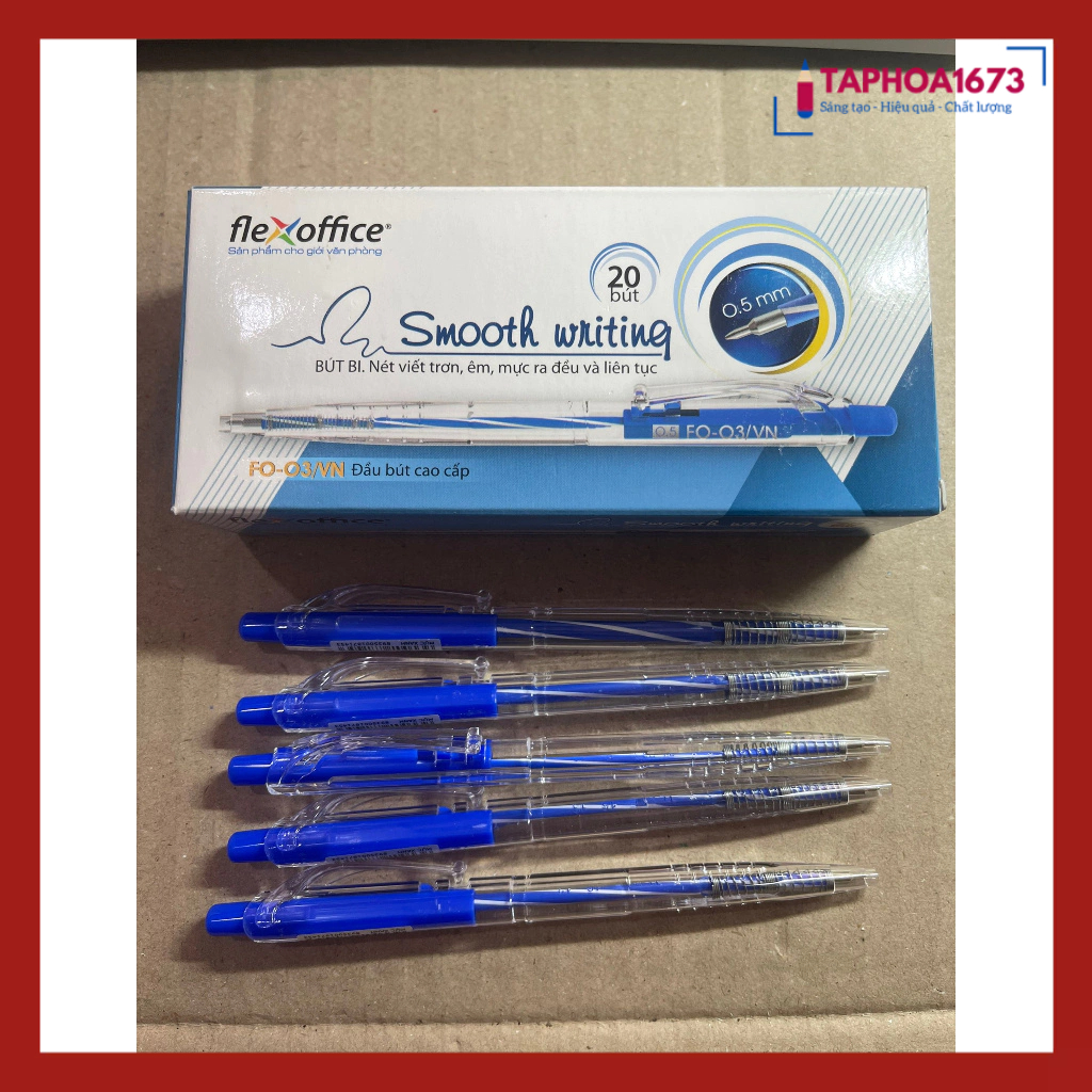 SET 5 Bút Bi TL FO-03 Nét 0.5mm Đẹp