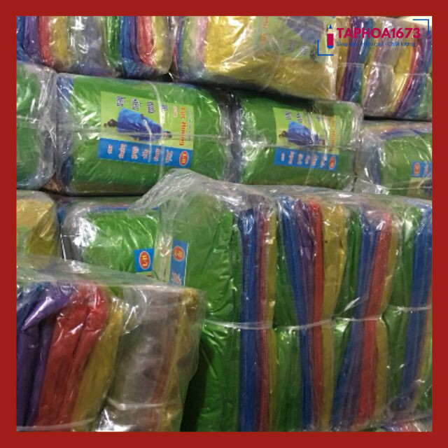 100 Áo Mưa Mỏng Dùng 1 Lần