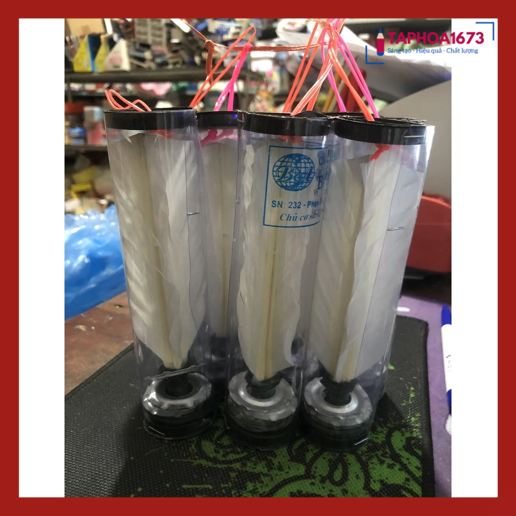 SET 5 Quả Cầu Đá Lông Gà Pin Sắt