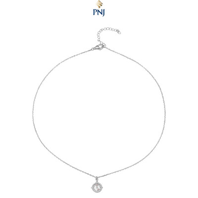 Dây cổ Bạc Đính Mother of Pearl Disney|PNJ PMXMW060007