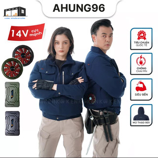 [CHÍNH HÃNG] Áo điều hòa Chính Hãng, Pin Nhật 32.000mAh Chạy 10 - 15h, BH 1 Năm Đổi Mới
