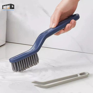 Bàn chải vệ sinh kẽ hở kèm gắp rác 2in1 đa năng