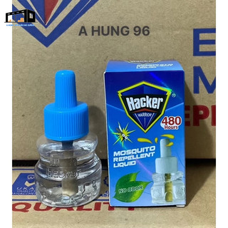 Tinh dầu đuổi muỗi Hacker, tinh dầu Hacker 480h, sịn có in mã QR