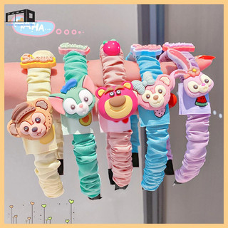 Bờm xược tóc cho bé gái hình thú, hoạt hình 4-8 tuổi