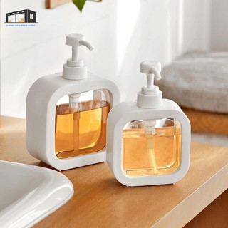 Chai đựng dầu gội,sữa tắm trong suốt 300/500ml sang trọng