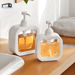 Chai đựng dầu gội,sữa tắm trong suốt 300/500ml sang trọng