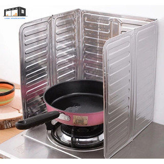 Tấm chắn dầu mỡ nhà bếp tiện dụng, tấm chắn gió bếp ga