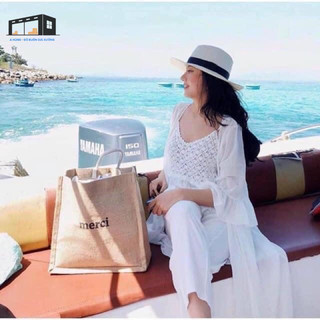 Túi merci cói đi biển siêu hot