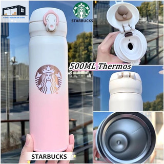 500ml starbucks bình nước giữ nhiệt 500ml bằng thép không gỉ 304