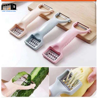 Dụng cụ nạo gọt rau củ quả 2 đầu lúa mạch tiện ích bào sợi gọt vỏ