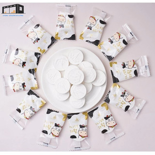 Khăn giấy nén bỏ túi Amor.tals chất cotton mềm mịn dày dặn có khả năng thấm nút cao