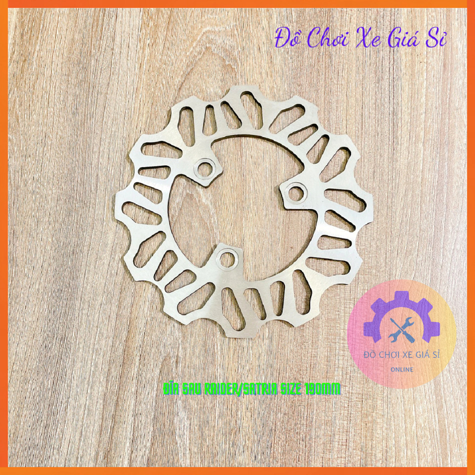Đĩa Thắng Sau Raider/Satria Size 190mm