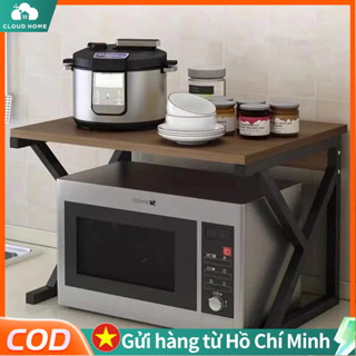 Kệ bếp mặt bàn kệ lưu trữ lò nướng đa năng kệ lò vi sóng mặt bếp kệ để bàn nhà