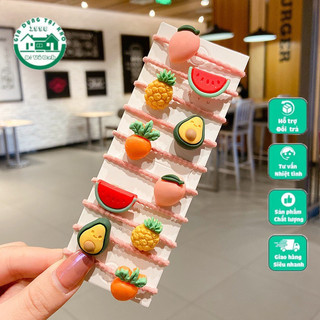 Dây Buộc Cột Tóc Hình Hoa Cúc Dễ Thương T2
