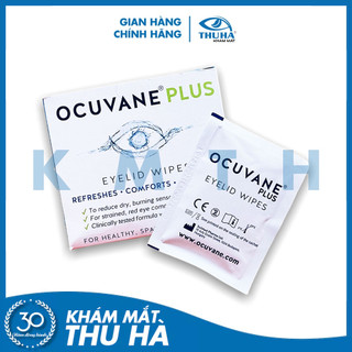 Miếng gạc lau mi mắt OCUVANE PLUS - Hungary