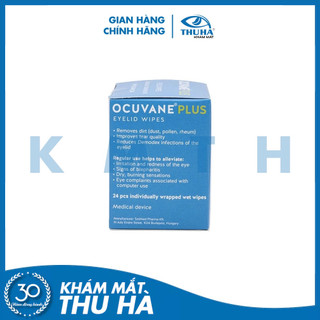 Miếng gạc lau mi mắt OCUVANE PLUS - Hungary
