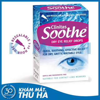 DUNG DỊCH NHỎ MẮT CLINITAS® SOOTHE 0.4%