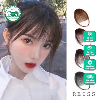 Mái thưa tóc thật ❤️freeship❤️ tóc mái giả làm bằng tóc thật 100% hàng dệt tay cao cấp