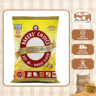Bột Mì Bakers Choice Số 13 Chuyên Dùng Làm Bánh Mì (Gói 1kg)