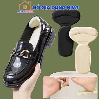 Bộ 2 miếng lót hình chữ T, đế lót giày cao gót, đế đệm lót chân bằng bọt biển chống trượt HIWI HOUSE