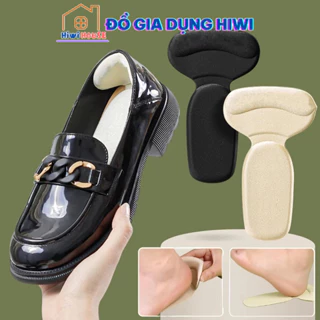 Bộ 2 miếng lót hình chữ T, đế lót giày cao gót, đế đệm lót chân bằng bọt biển chống trượt HIWI HOUSE