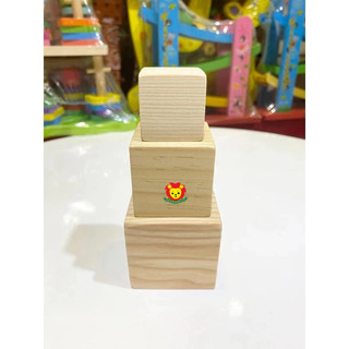 Khối gỗ vuông 2cm, 3cm, 4cm, 5cm, khối vuông xếp chồng và làm đồ thủ công DIY, đồ chơi gỗ xây dựng, khối gỗ không màu