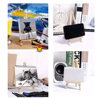 Kệ đỡ điện thoại, Giá đỡ tranh nhỏ, giá vẽ mini, khung tranh ảnh decor, kệ đỡ trưng bày bằng gỗ