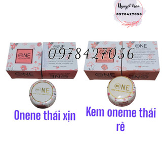 Kem dưỡng trắng da one Thái Lan hộp 4,5gram có tem phụ 1 hộp