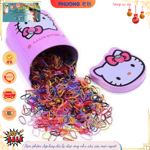 Hộp Dây Buộc Tóc Cho Bé ocp